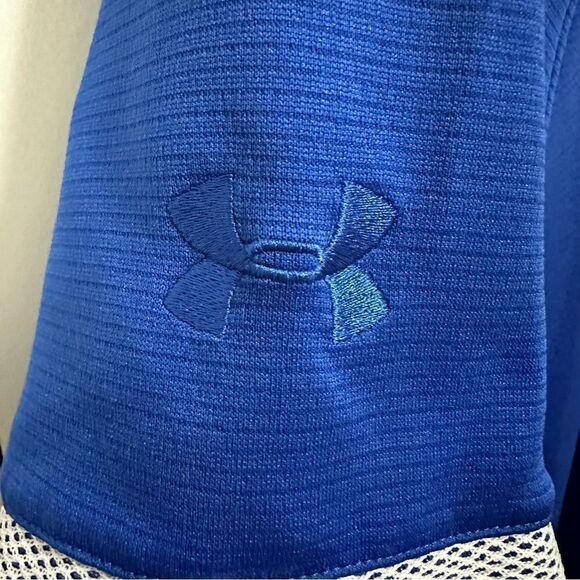 Under Armour Mustang Cat Men’s Short Sleeve Polo Size XL - Picture 4 of 5